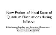 New probes of initial state of quantum fluctuations during inflation