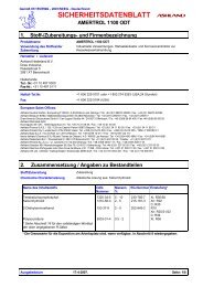 1. SICHERHEITSDATENBLATT AMERTROL 1100 ODT - Roshard