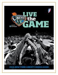 Media guide - WNBA.com