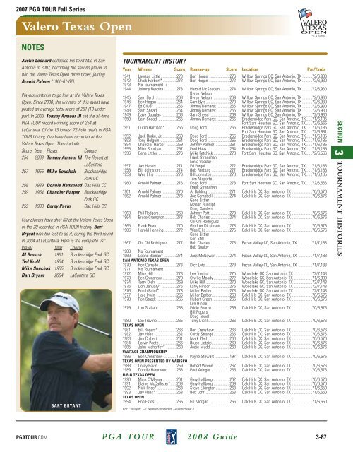 1 - PGA TOUR Media