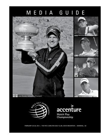 Accenture Match Play Championship Records ... - PGA TOUR Media