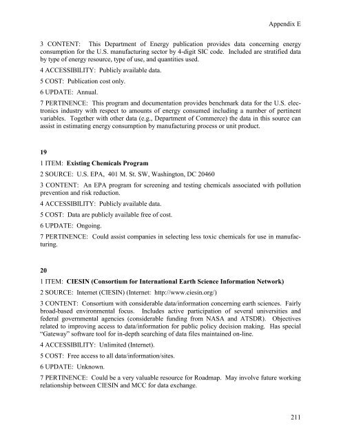 1996 Electronics Industry Environmental Roadmap - Civil and ...