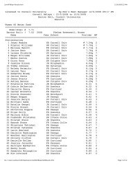 Cornell Relays Results.htm - St. Lawrence University