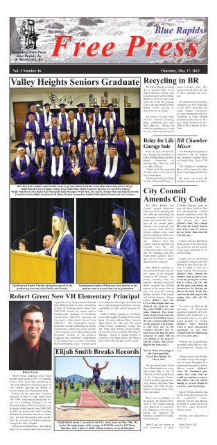 eFreePress 05.17.12.pdf - Blue Rapids Free Press