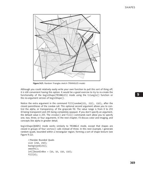 Processing: Creative Coding and Computational Art