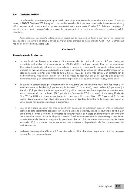 Perú Encuesta Demográfica y de Salud Familiar ... - Measure DHS