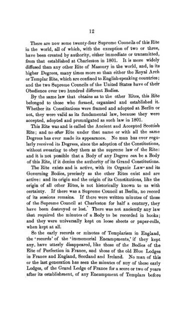 Masonic Origines (1887) - The Masonic Trowel