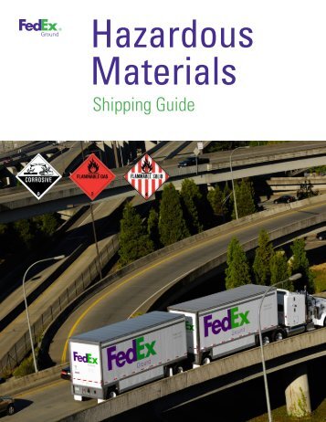 Hazardous Materials Shipping Guide - FedEx