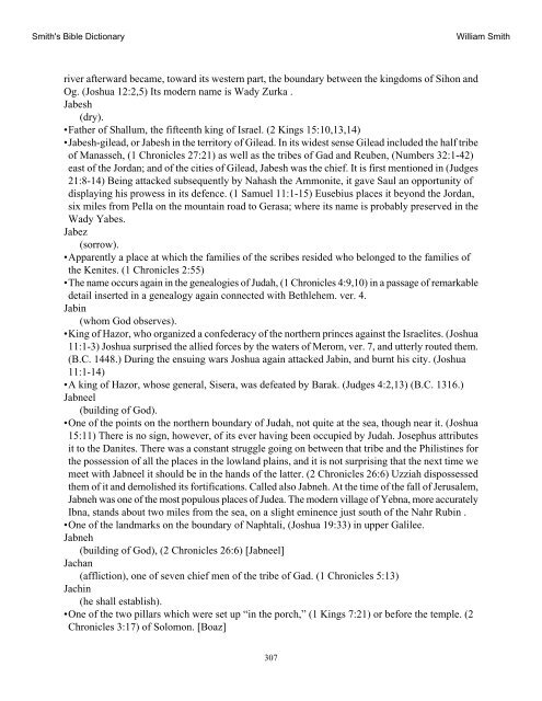 Smith's Bible Dictionary.pdf - Online Christian Library