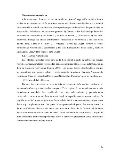 ECOLOGIA Y CONSERVACIÓN DEL MANATÍ ANTILLANO ...