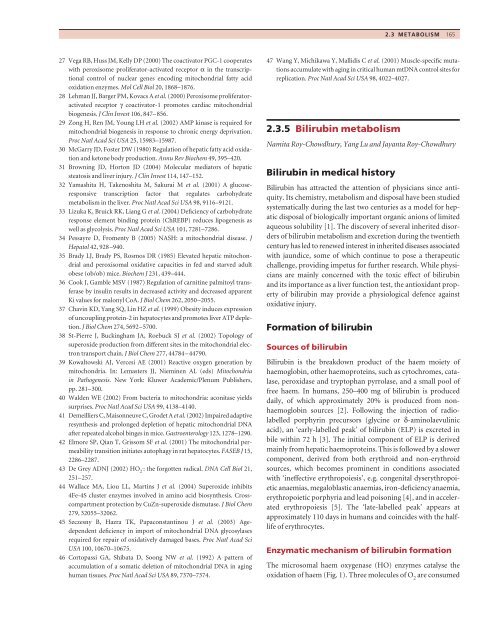 2.3.5 Bilirubin metabolism - GastroHep