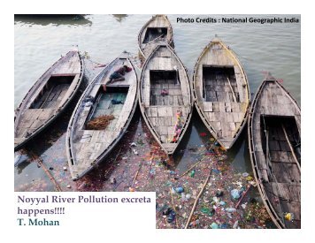 Noyyal River Pollution excreta happens!!!! - Centre for Science and ...