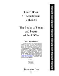 Green Book Of Meditations Volume 6 The Books of Songs - Student ...