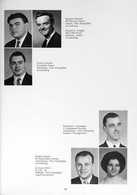 The Quill 1964 - SNHU Academic Archive