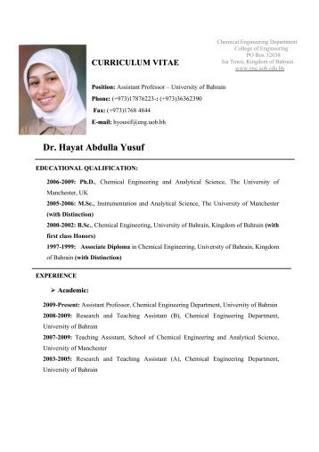 Dr. Hayat Abdulla Yusuf