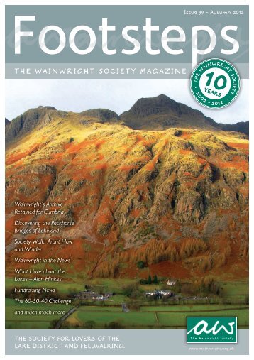 to download a PDF of Footsteps - The Wainwright Society