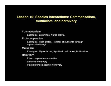 Lesson 10: Species interactions - Alaska Geobotany Center