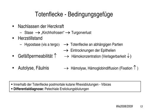 Rechtsmedizin Vorgeschichte - Institut für Rechtsmedizin ...