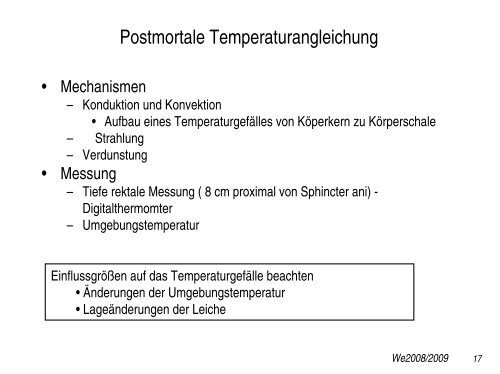 Rechtsmedizin Vorgeschichte - Institut für Rechtsmedizin ...