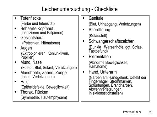 Rechtsmedizin Vorgeschichte - Institut für Rechtsmedizin ...