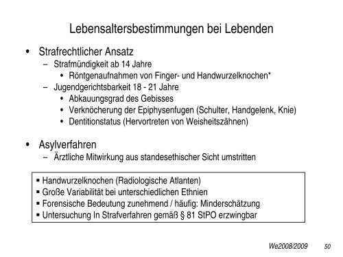 Rechtsmedizin Vorgeschichte - Institut für Rechtsmedizin ...