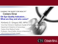 Ob Gyn Quality Indicators… - March of Dimes