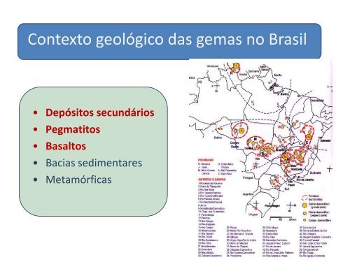 Geografia das Pedras Preciosas 2 - Geoturismo Brasil