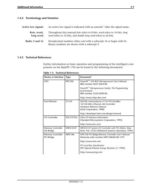 BajaPPC-750 User's Manual - Emerson Network Power