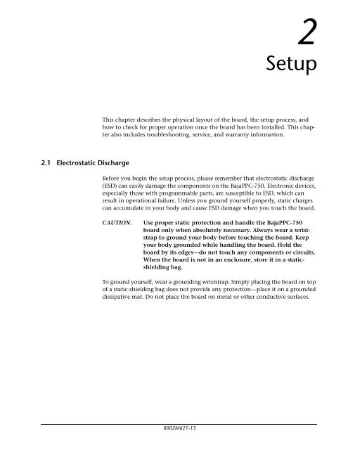 BajaPPC-750 User's Manual - Emerson Network Power