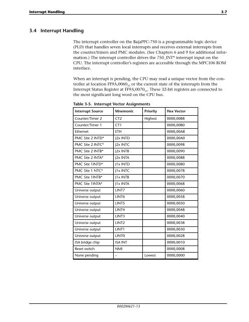 BajaPPC-750 User's Manual - Emerson Network Power