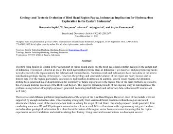 Geology and Tectonic Evolution of Bird Head Region Papua ...