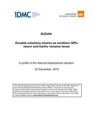 SUDAN: Durable solutions elusive as southern IDPs return and ...