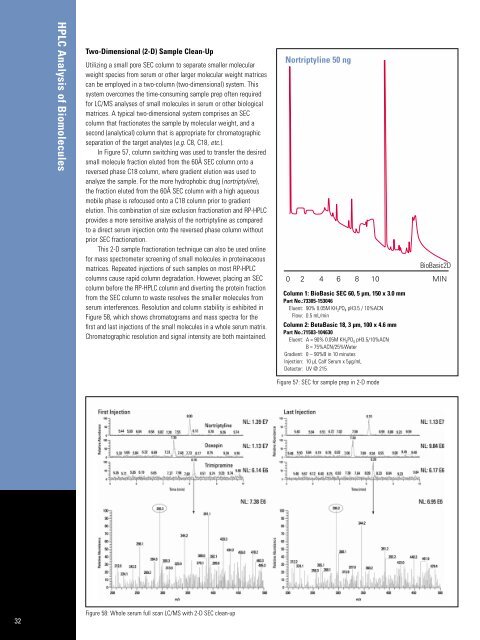 HPLC Analysis of Biomolecules Technical Guide - Interscience