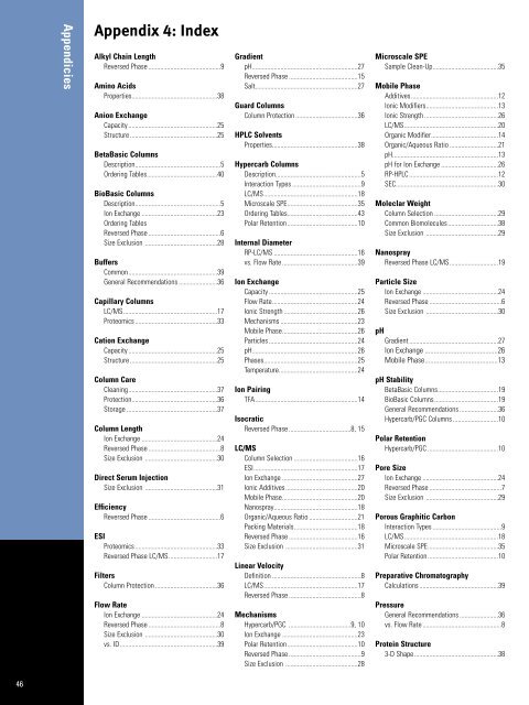 HPLC Analysis of Biomolecules Technical Guide - Interscience