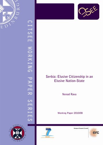 Serbia: Elusive Citizenship in an Elusive Nation-State