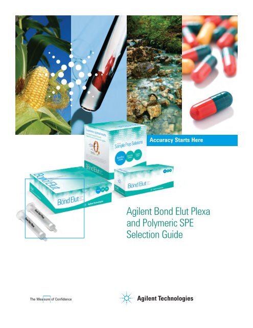 Agilent Bond Elut Plexa and Polymeric SPE Selection Guide