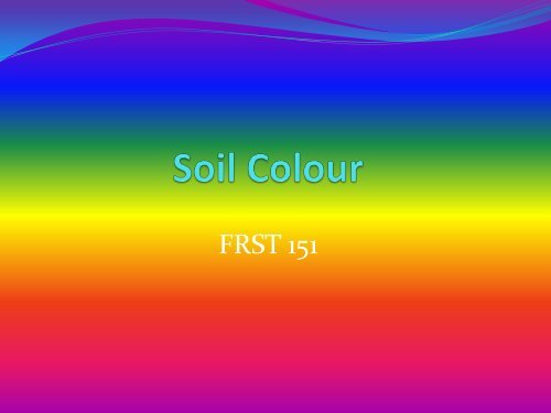 Soil Colour