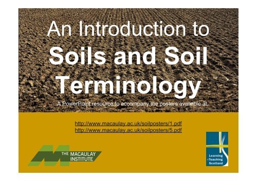 An Introduction To Soils Soil Formation And Terminology