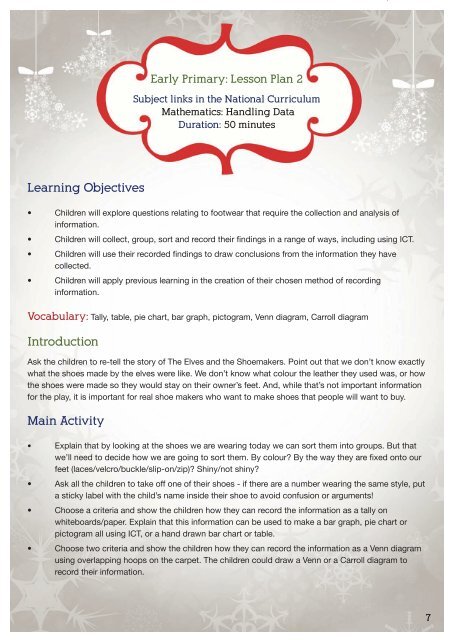 The Elves and the Shoemakers Learning Resource - Theatre ...