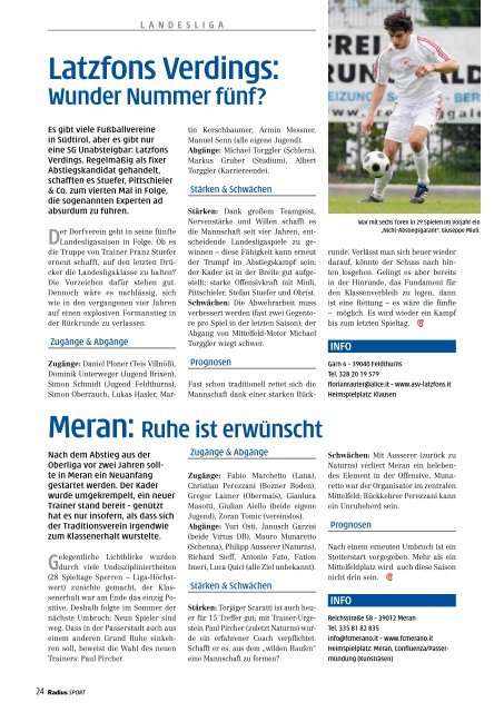 Fußball 2011/12