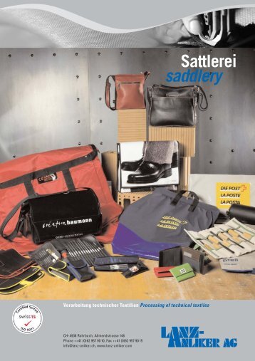 saddlery Sattlerei - Lanz Anliker