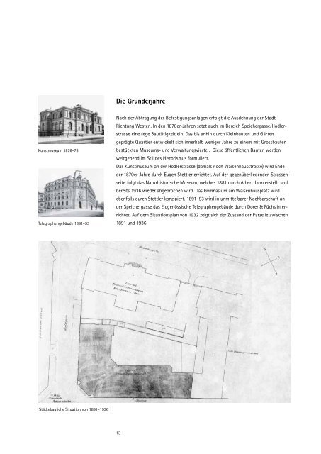 Das Eidgenössische Telegraphen- und Patentamt - Rykart Architekten