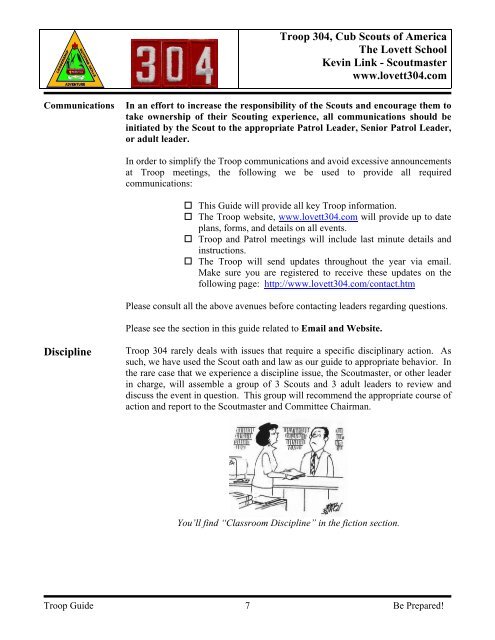 Boy Scouts of America Lovett Troop 304 - Boy Scout Troop 304 ...