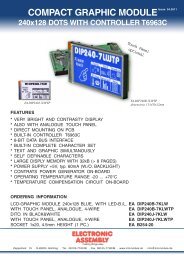 EA DIP240-7 - Electronic Assembly