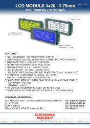 EA DIP203-4 - Electronic Assembly