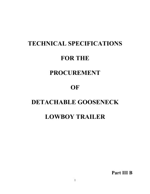 Detachable Gooseneck Lowboy Trailer.pdf - Washington ...