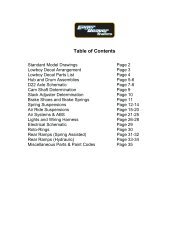 Table of Contents - Eager Beaver Trailers