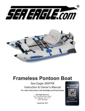 Frameless Pontoon Boat - Sea Eagle Inflatable Boats
