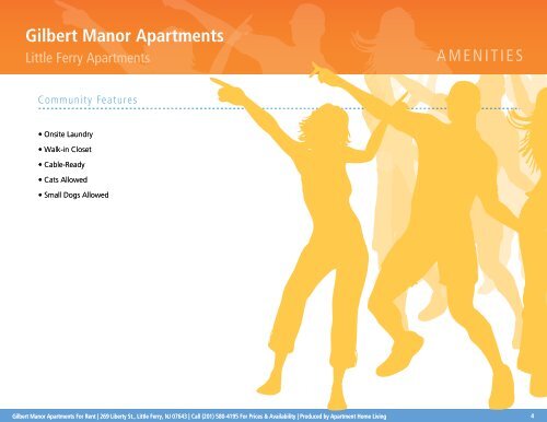 Gilbert Manor Apartments Printable Brochure - Little Ferry Apartments