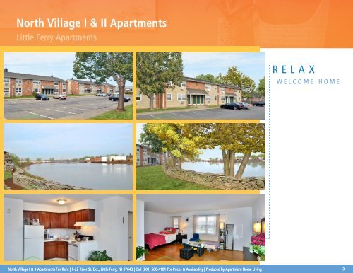 North Village I & II Apartments Printable Brochure - Little Ferry ...